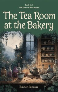 Book Cover: The Tea Room at the Bakery  (The Elves of Nine Ashes (Cozy Fantasy) Book 6)