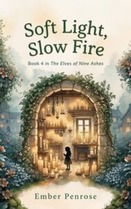 Book Cover: Soft Light, Slow Fire (The Elves of Nine Ashes (Cozy Fantasy) Book 4)