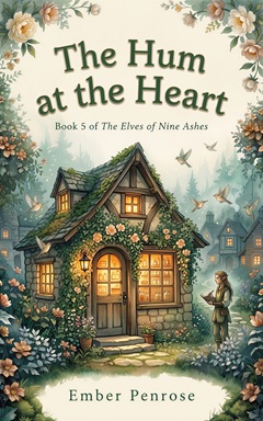 Book Cover: The Hum at the Heart (The Elves of Nine Ashes (Cozy Fantasy) Book 5)